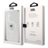 Karl Lagerfeld для Galaxy S24 чехол PC/TPU NFT Choupette Hard Transparent (MagSafe)
