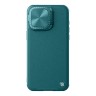 Nillkin для iPhone 15 Pro чехол CamShield ProP PU Leather Magnetic Green (magsafe)