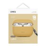 Uniq для Airpods Pro 2 чехол Lyden DS Leatherette with handstrap Canary Yellow/Flint Grey
