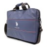 U.S. Polo Assn. для ноутбуков 15" сумка Computer Bag Textured pattern Double Horse logo Navy