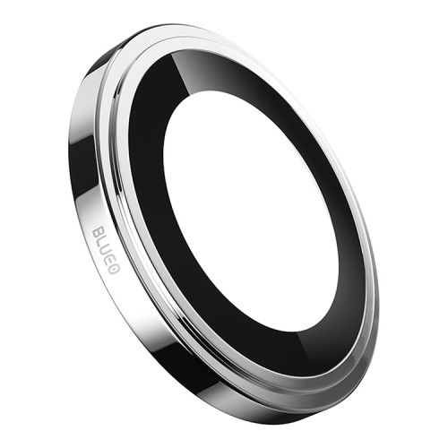 BlueO стекло для iPhone 16 Pro/16 Pro Max, Camera Lens SAPPHIRE Alloy 3 шт. White Titan (+instal)