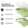 Elago для iPhone 16 Pro чехол Soft silicone (Liquid) Pastel Green