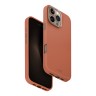Uniq для iPhone 16 Pro Max чехол кожаный Lyden Terracotta (Magsafe)