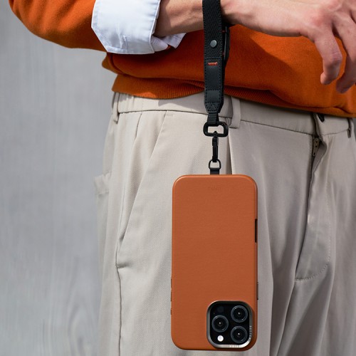 Uniq для iPhone 16 Pro Max чехол кожаный Lyden Terracotta (Magsafe)