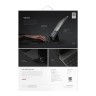 Uniq беспроводная клавиатура VENNO (англ.) Magnetic keyboard iPad Pro 13 (2024) Black