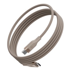 Energea Кабель HELIX USB-C to USB-C 100W 480 Mbps Magnetic Gold 1.5m