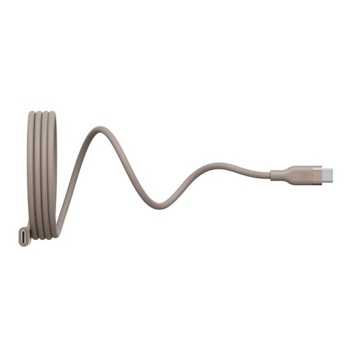 Energea Кабель HELIX USB-C to USB-C 100W 480 Mbps Magnetic Gold 1.5m