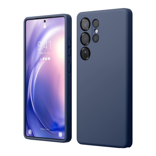 Elago для Galaxy S25 Ultra чехол Soft silicone (Liquid) Jean Indigo