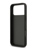 Karl Lagerfeld для iPhone 17 Pro чехол Cardslot PU Grained Monogram with Pocket Hard Black