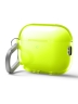 Elago для AirPods Pro 3 чехол Clear Hang case Neon Yellow
