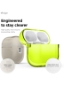 Elago для AirPods Pro 3 чехол Clear Hang case Neon Yellow