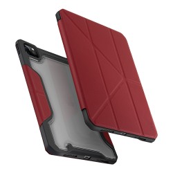 Чехол Uniq Trexa Anti-microbial для iPad Pro 11 (2021/20) с отсеком для стилуса, красный