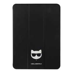 Чехол Karl Lagerfeld PU Saffiano Choupette head Folio для iPad Pro 12.9 (2021/20), черный
