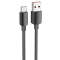 HOCO кабель X96 Hyper PD100W charging data cable USB-A to Type-C (1 метр) Black