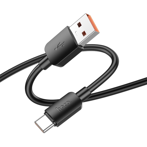 HOCO кабель X96 Hyper PD100W charging data cable USB-A to Type-C (1 метр) Black