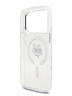 Karl Lagerfeld для iPhone 17 Pro чехол IML NFT Choupette Head Metal camera Hard White (MagSafe)