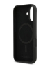 Karl Lagerfeld для iPhone 17 чехол Liquid Silicone Hearts Hard Black (MagSafe)