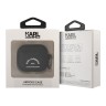 Чехол Karl Lagerfeld Silicone case with ring RSG logo для Airpods 3 (2021), черный