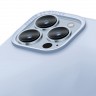 Силиконовый чехол Uniq LINO MagSafe для iPhone 13 Pro, Arctic blue