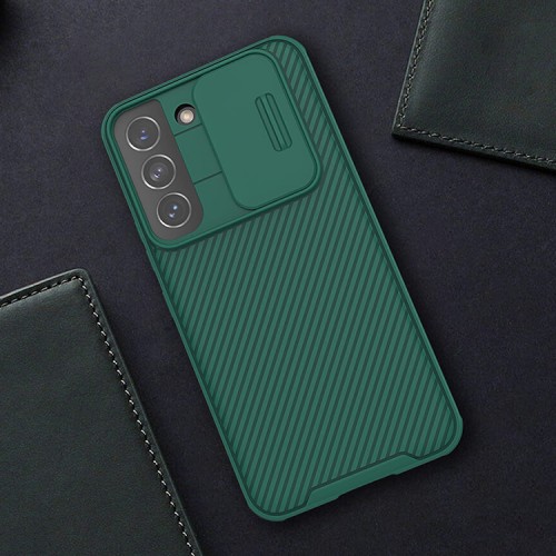 Nillkin чехол CamShield Pro для Galaxy S22, зеленый