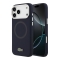 Lacoste для iPhone 17 Pro чехол Liquid silicone Lacquer Metal logo & Camera Hard Navy (MagSafe)