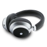BMW наушники беспроводные накладные Bluetooth HP Signature ENC PU leather Metal Logo (+case) Silver
