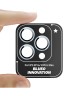 BLUEO Camera Lens PVD stainless steel для камеры iPhone 13 Pro | 13 Pro Max, Blue (3 шт +installer)