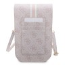 Сумка Guess Wallet Bag 4G Stripes для смартфонов, розовая