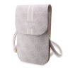 Сумка Guess Wallet Bag 4G Stripes для смартфонов, розовая