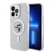 Lagerfeld для iPhone 15 Pro Max чехол PC/TPU NFT Karl & Choupette Hard Glitter Transp (MagSafe)