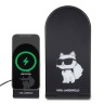 Karl Lagerfeld Беспроводное СЗУ MagSafe Wireless Desk Foldable charger 15W NFT Choupette Black