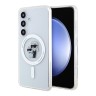 Karl Lagerfeld для Galaxy S24 чехол прозрачный NFT Karl & Choupette (MagSafe)