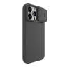 Nillkin для iPhone 15 Pro чехол CamShield Silky Magnetic Silicone Elegant Black