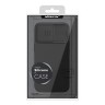 Nillkin для iPhone 15 Pro чехол CamShield Silky Magnetic Silicone Elegant Black