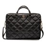 Guess для ноутбуков 15"/16" сумка Quilted Bag 4G metal logo with Zipper Black