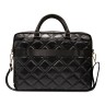 Guess для ноутбуков 15"/16" сумка Quilted Bag 4G metal logo with Zipper Black