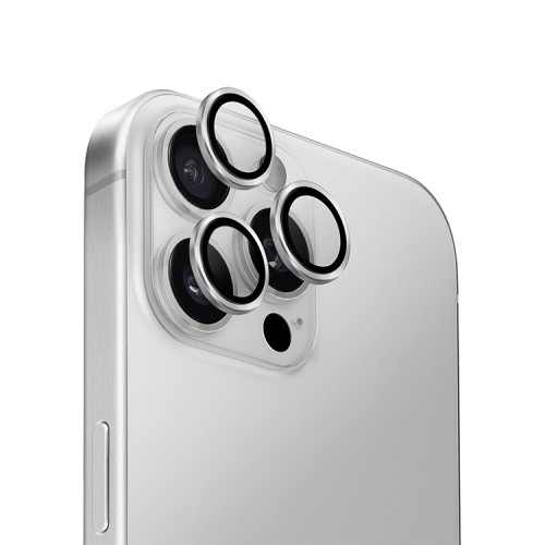 Uniq стекло для iPhone 16 Pro/16 Pro Max OPTIX Camera Lens AluGuard Silver