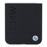 BMW для Galaxy Z Flip 6 Signature Leather Logo imprint Black