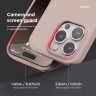 Elago для iPhone 16 Pro Max чехол PU Leather Lovely Pink (MagSafe)