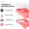 Elago для iPhone 16 Pro чехол Soft silicone (Liquid) Pink