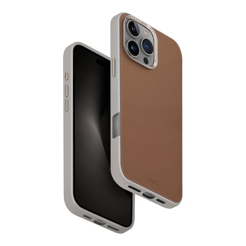 Uniq для iPhone 16 Pro чехол Lyden DS Canary Caramel/Ivory (Magsafe)