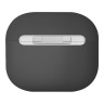 Uniq для Airpods 4 чехол LINO Liquid silicone Grey