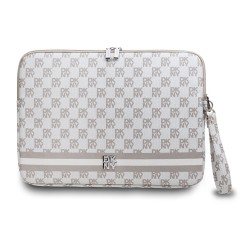 DKNY для ноутбуков 13&quot;/14&quot; чехол Sleeve Checkered Printed stripes with Zipper Beige
