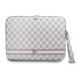 DKNY для ноутбуков 13"/14" чехол Sleeve Checkered Printed stripes with Zipper Beige