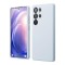 Elago для Galaxy S25 Ultra чехол Soft silicone (Liquid) Light Blue