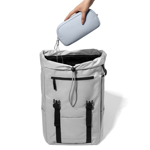 Tomtoc Travel сумка для аксессуаров Light-T12 Electronic Accessory Pouch S 1L Light Blue