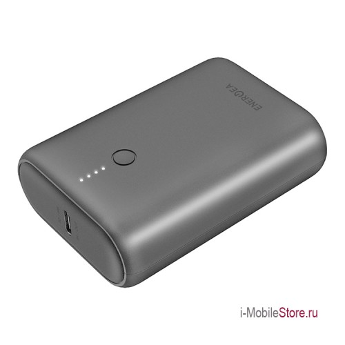 Аккумулятор EnergEA Compac MINI2 10000 mah 18W PD QC 3.0/SCP, серый