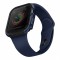 Чехол Uniq Valencia aluminium для Apple Watch 4/5/6/SE 44 мм, синий