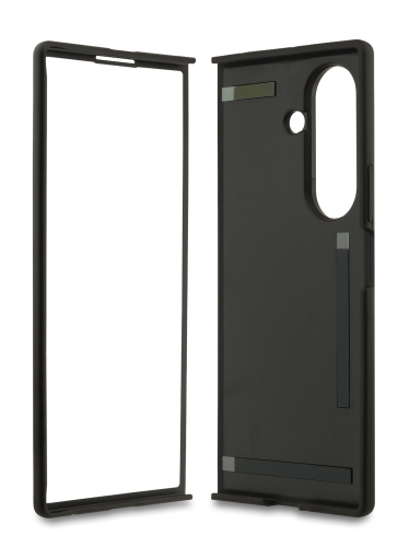Guess для Galaxy Z Fold7 чехол PU 4G Classic metal logo Hard Brown (MagSafe)