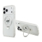 Karl Lagerfeld для iPhone 17 Pro чехол IML + Ring stand NFT Choupette head прозрачный (MagSafe)